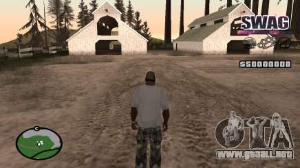 C-HUD Espacio SWAG para GTA San Andreas