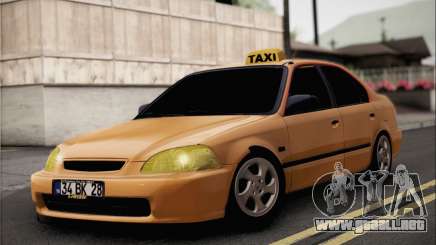 Honda Civic Fake Taxi para GTA San Andreas