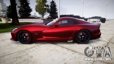 Dodge Viper SRT GTS 2013 para GTA 4