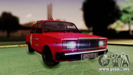 VAZ 2107 Auto Escuela para GTA San Andreas