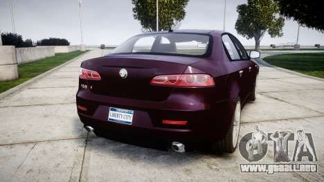 Alfa Romeo 159 TI V6 JTS para GTA 4