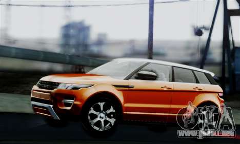 Range Rover Evoque 2014 para GTA San Andreas