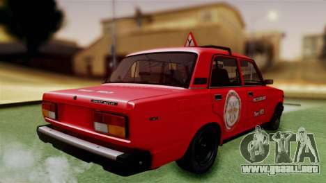 VAZ 2107 Auto Escuela para GTA San Andreas