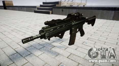 Rifle de HK416 CQB destino para GTA 4
