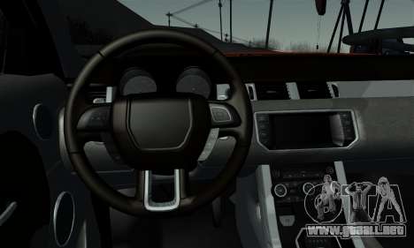 Range Rover Evoque 2014 para GTA San Andreas