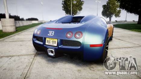 Bugatti Veyron 16.4 v2.0 para GTA 4