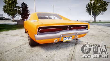 Dodge Charger RT 1969 General Lee para GTA 4