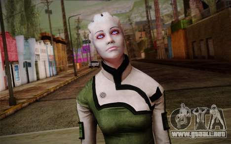 Liara T Soni Scientist Suit from Mass Effect para GTA San Andreas