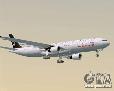 Airbus A330-300 Air Canada Star Alliance Livery para GTA San Andreas