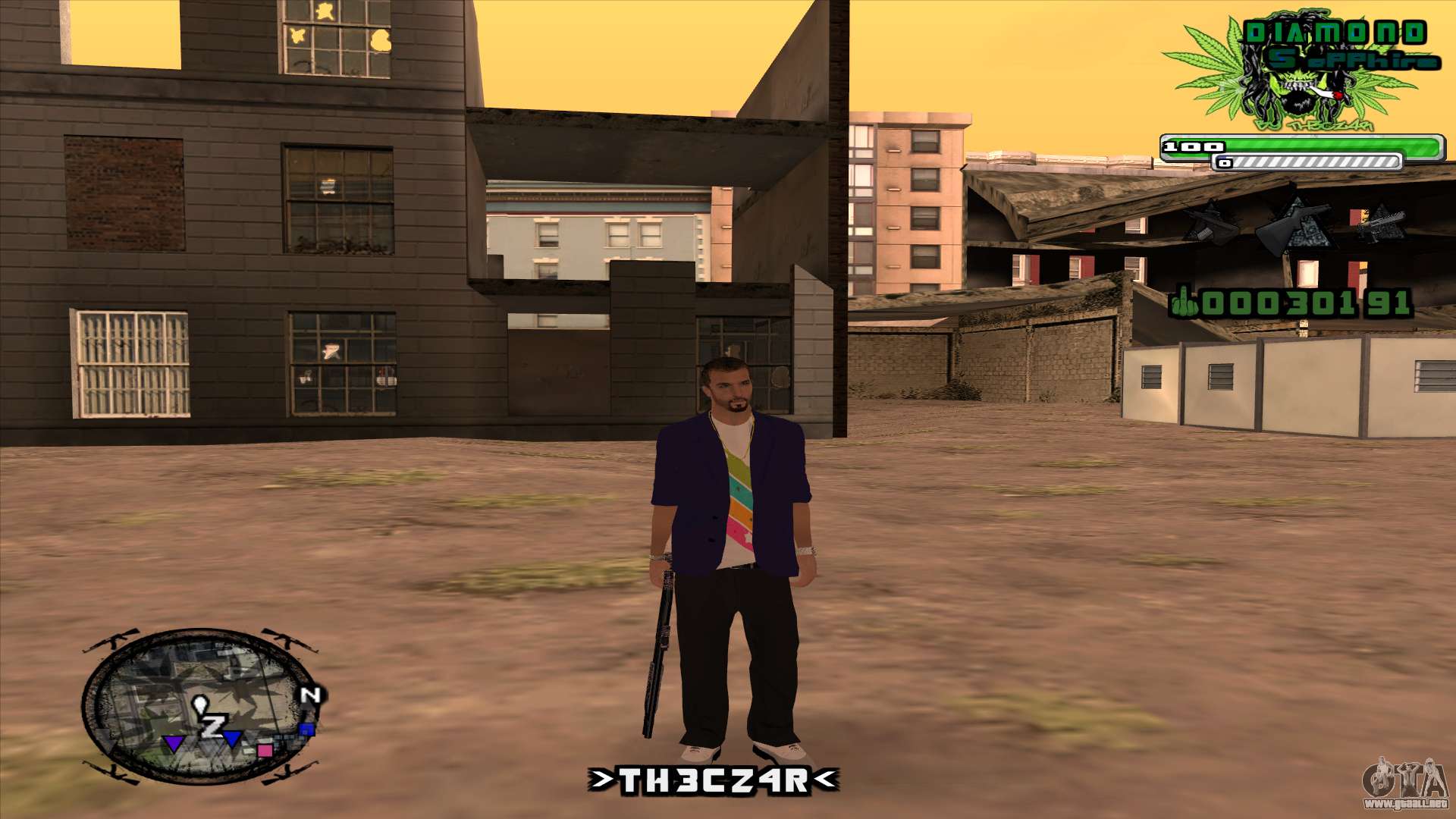 Режим hud в gta san andreas что это