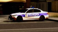 BMW M5 E60 POLICIJA para GTA San Andreas