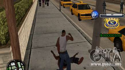 C-HUD Police S.A.P.D para GTA San Andreas