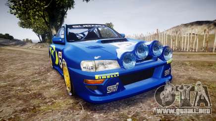 Subaru Impreza WRC 1998 v4.0 World Rally para GTA 4