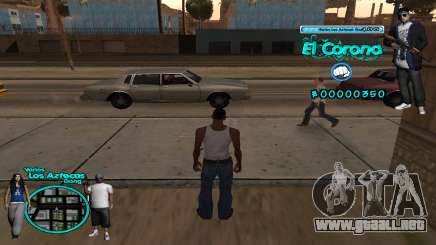 C-HUD Aztec El Corona para GTA San Andreas