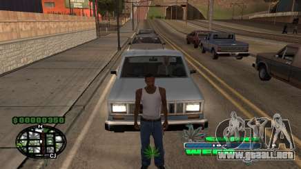 C-HUD Smoke Weed para GTA San Andreas