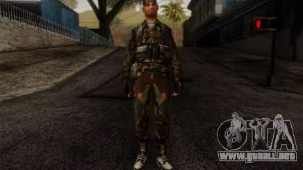Soldier Skin 4 para GTA San Andreas
