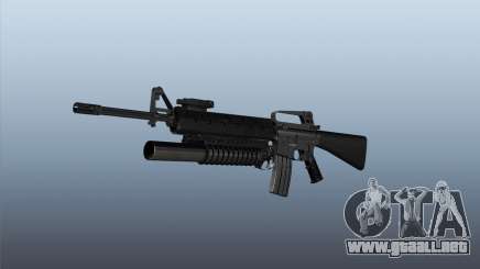 Rifle M16A2 M203 sight1 para GTA 4