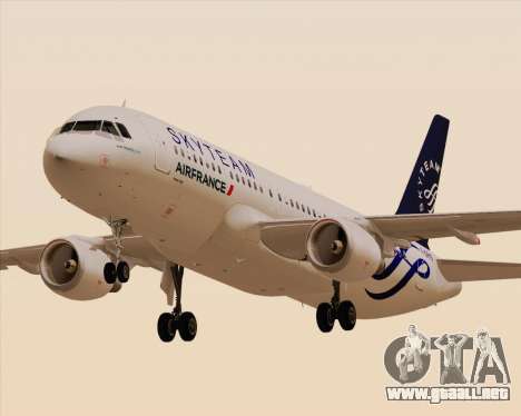 Airbus A320-200 Air France Skyteam Livery para GTA San Andreas