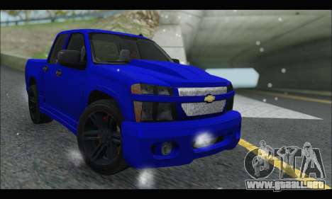 Chevrolet Colorado Codered 2004 para GTA San Andreas