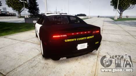 Dodge Charger 2013 County Sheriff [ELS] v3.2 para GTA 4