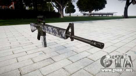 El rifle M16A2 [óptica] siberia para GTA 4
