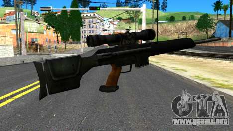 Sniper Rifle from GTA 4 para GTA San Andreas