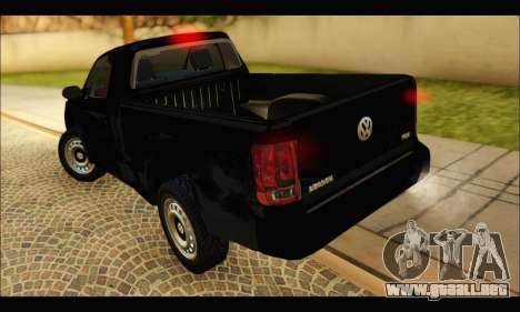 Volkswagen Amarok Cabina Simple para GTA San Andreas