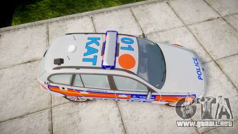 BMW 325d E91 2010 Metropolitan Police [ELS] para GTA 4