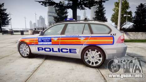 BMW 325d E91 2010 Metropolitan Police [ELS] para GTA 4