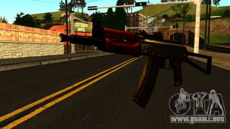 Oscuro AKS-74U v1 para GTA San Andreas
