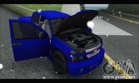 Chevrolet Colorado Codered 2004 para GTA San Andreas