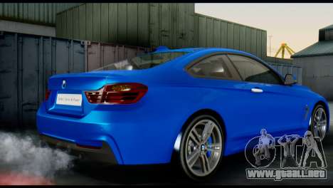 BMW 4-Series Coupe M Sport 2014 para GTA San Andreas