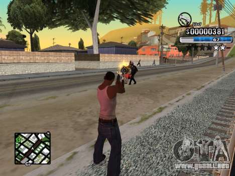 C-HUD New Style para GTA San Andreas