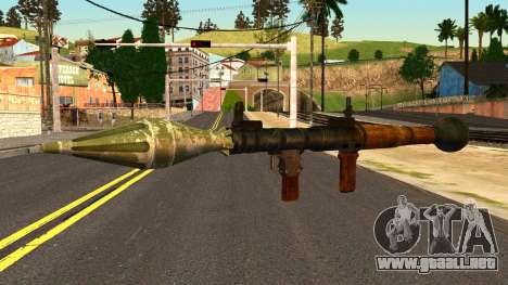 Rocket Launcher from GTA 4 para GTA San Andreas