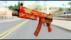 MP5 with Blood para GTA San Andreas