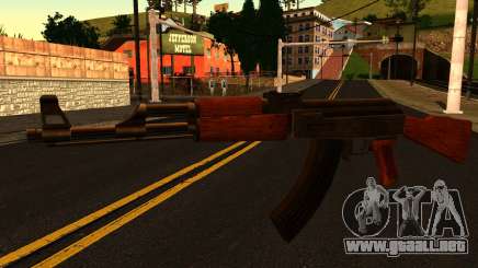 AK47 from GTA 4 para GTA San Andreas