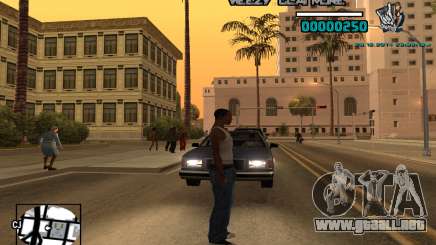 C-HUD Weezy para GTA San Andreas