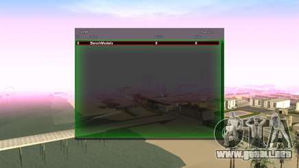 New green SampGUI para GTA San Andreas