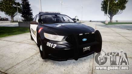 Ford Taurus 2013 Georgia Police [ELS] para GTA 4