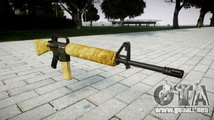 El M16A2 rifle de oro para GTA 4