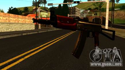 Oscuro AKS-74U v1 para GTA San Andreas