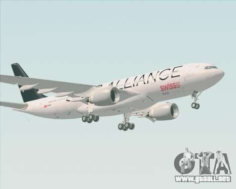 Airbus A330-200 SWISS (Star Alliance Livery) para GTA San Andreas