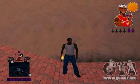 C-HUD Basketball para GTA San Andreas