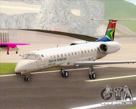 Embraer ERJ-135 South African Airlink para GTA San Andreas