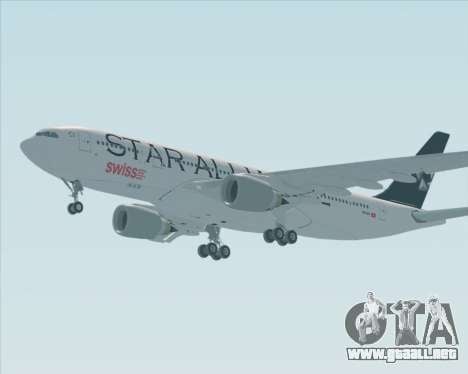 Airbus A330-200 SWISS (Star Alliance Livery) para GTA San Andreas