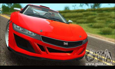 Dinka Jester Racecar (GTA V) (IVF) para GTA San Andreas