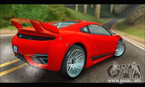 Dinka Jester Racecar (GTA V) (IVF) para GTA San Andreas