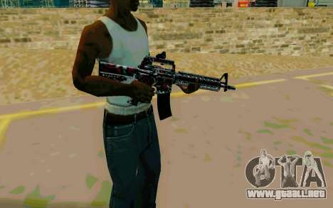 M4A1 (Looney) para GTA San Andreas