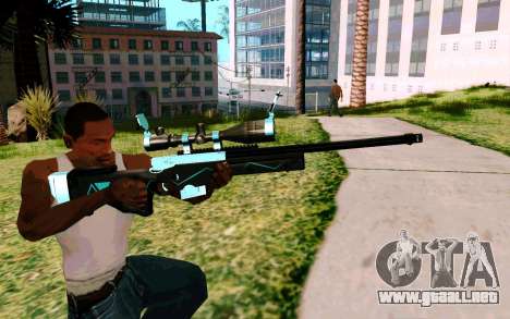 Blue Line Sniper para GTA San Andreas