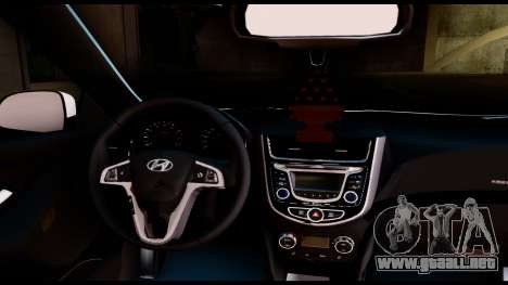 Hyundai Accent Blue para GTA San Andreas